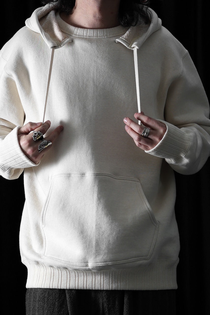 画像をギャラリービューアに読み込む, FULLCOUNT 3745 AFTER HOOD SWEAT SHIRT MOTHER COTTON (ECRU)