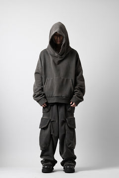 画像をギャラリービューアに読み込む, entire studios HEAVY GOCAR SWEAT PANTS (WASHED BLACK)