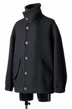 Load image into Gallery viewer, forme d&#39;expression Bomber Short Coat (Black)