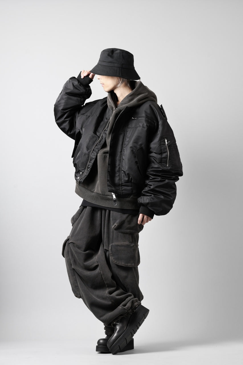 entire studios A-2 BOMBER PADDED JACKET (OIL)