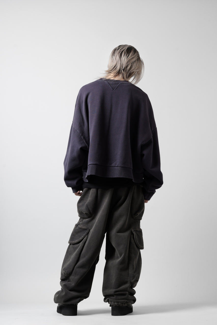 画像をギャラリービューアに読み込む, entire studios HEAVY GOCAR SWEAT PANTS (WASHED BLACK)