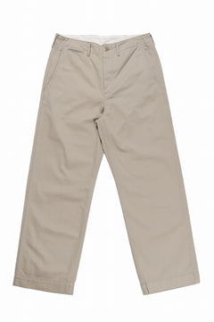Load image into Gallery viewer, FULLCOUNT U.S.ARMY CHINO 41 TROUSERS (KHAKI)