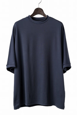 N/07 DOLMAN SHORT SLEEVE TEE / AQUASUITING THICK RIB (MIDNIGHT)