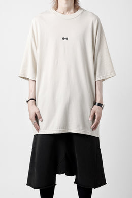 A.F ARTEFACT SHORT SLEEVE TEE / PRINT TYPE-A (IVORY)