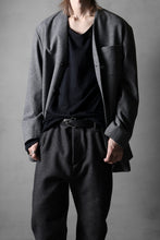 画像をギャラリービューアに読み込む, black crow x LOOM exclusive long sleeve tops / cotton linen slab jersey (black)