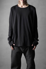 画像をギャラリービューアに読み込む, OPPOSE DUALITY RAGLAN LONG SLEEVE T-SHIRTS / CORDURA JERSEY (BLACK)