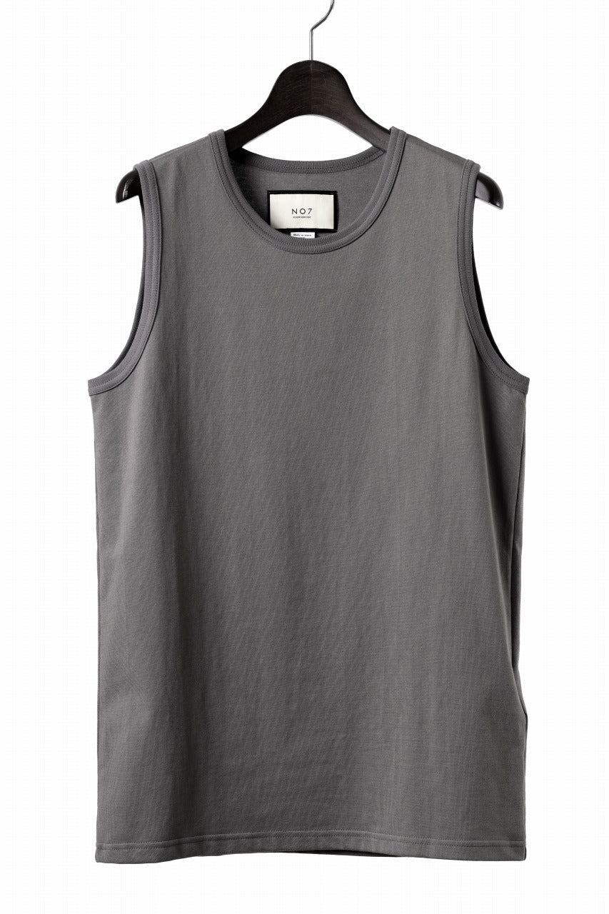 N/07 NO SLEEVE TOP / CLASSIC JERSEY (GREY)