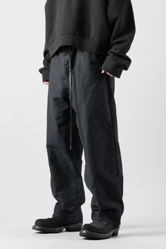 Load image into Gallery viewer, KLASICA BEAUFORT 5 PKT WORKERS TROUSERS / SURPHER DYED MOLE SKIN (DEEP SEA)