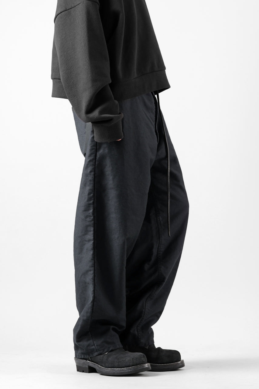 KLASICA BEAUFORT 5 PKT WORKERS TROUSERS / SURPHER DYED MOLE SKIN (DEEP SEA)