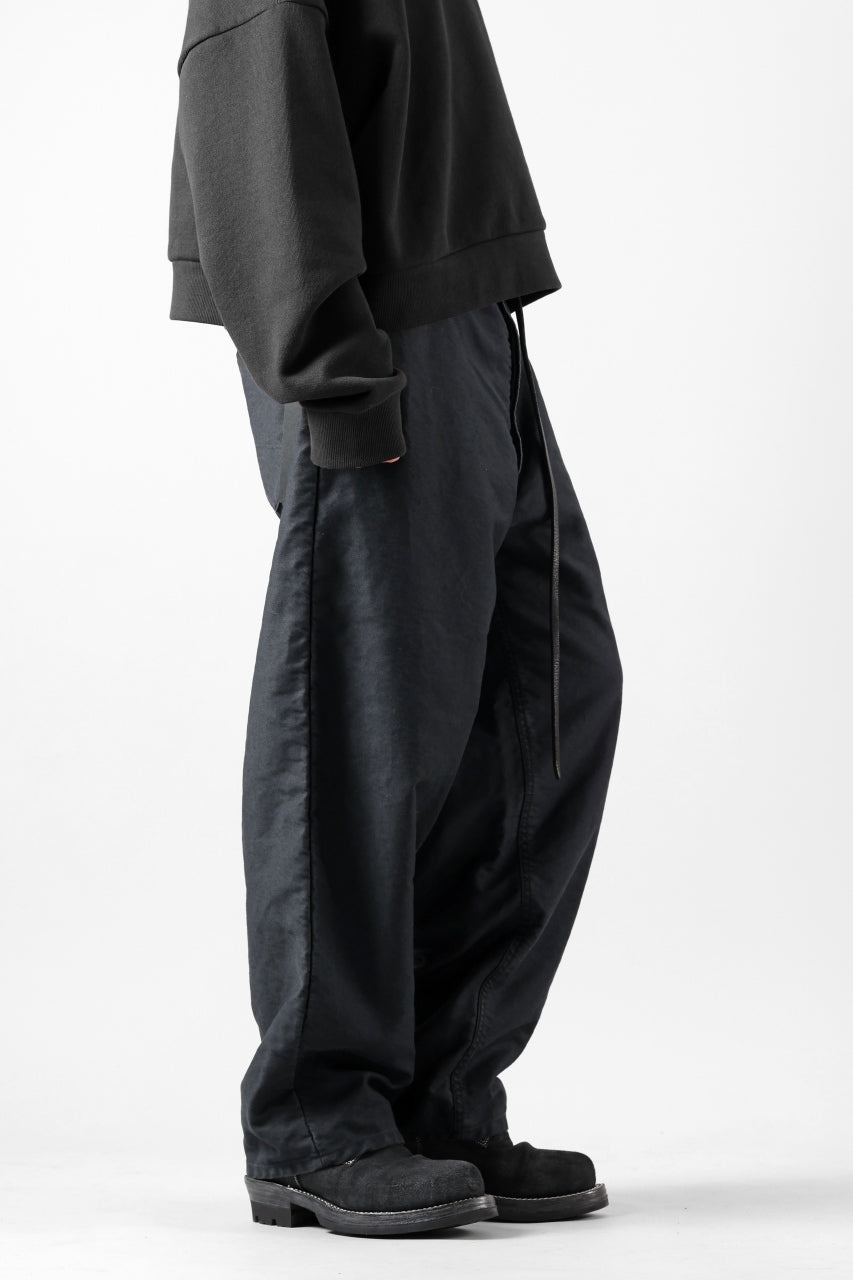 Load image into Gallery viewer, KLASICA BEAUFORT 5 PKT WORKERS TROUSERS / SURPHER DYED MOLE SKIN (DEEP SEA)
