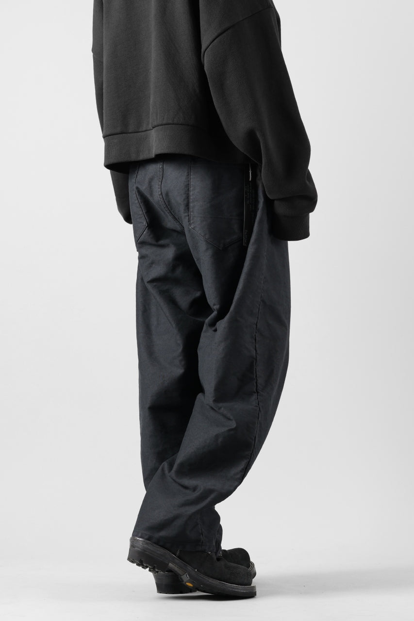 KLASICA BEAUFORT 5 PKT WORKERS TROUSERS / SURPHER DYED MOLE SKIN (DEEP SEA)