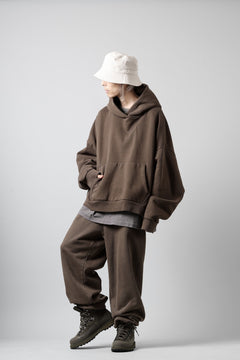 画像をギャラリービューアに読み込む, entire studios HEAVY HOOD SWEAT PULLOVER (BRUNETTE)