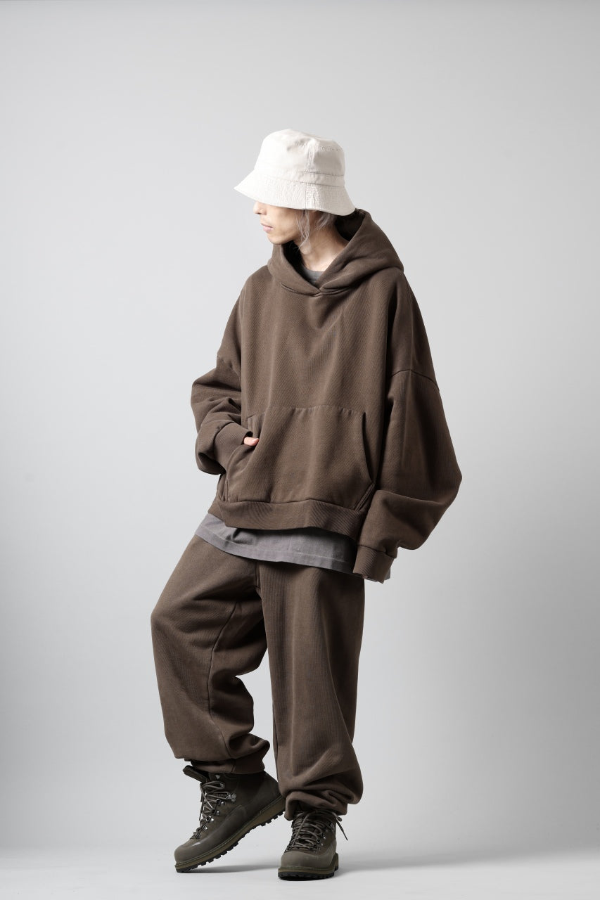 画像をギャラリービューアに読み込む, entire studios HEAVY JOGGER SWEAT PANTS (BRUNETTE)