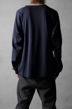 Load image into Gallery viewer, OPPOSE DUALITY RAGLAN LONG SLEEVE T-SHIRTS / CORDURA NYLON (NAVY)