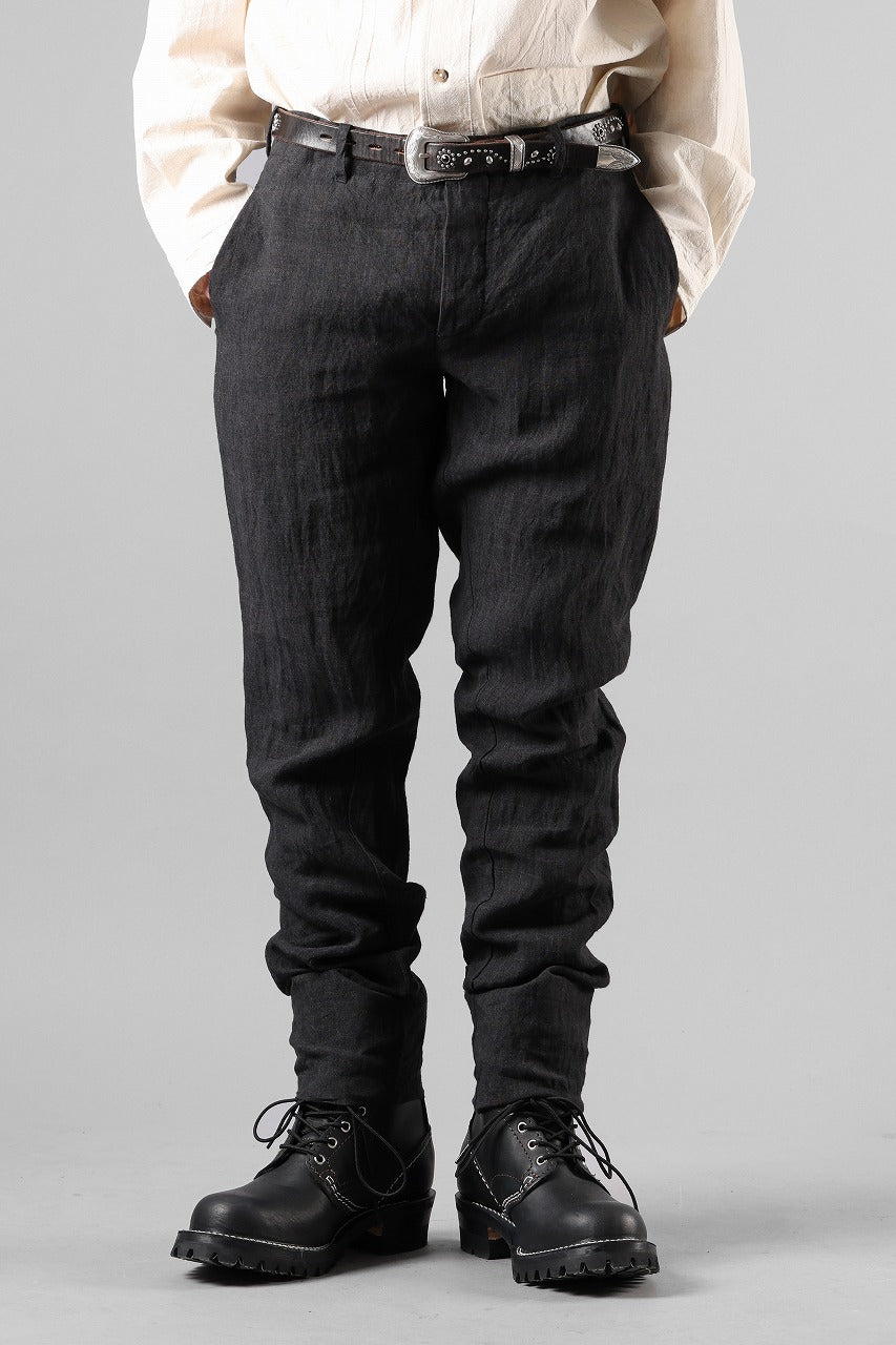 Load image into Gallery viewer, forme d'expression Contoured Pants / ELDB (Off Black)