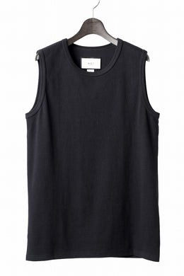 N/07 NO SLEEVE TOP / SUPER STRETCH BARE TELECO (BLACK)