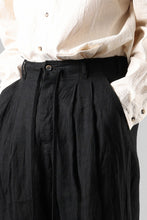 Load image into Gallery viewer, forme d'expression 2 Tucked Sarouel Pants / GBMB (Black)