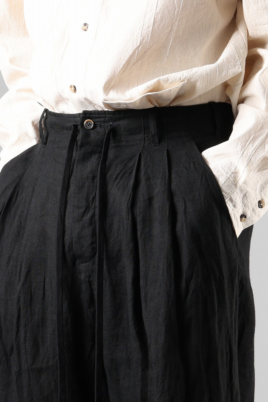 Load image into Gallery viewer, forme d'expression 2 Tucked Sarouel Pants / GBMB (Black)