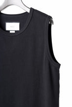 Load image into Gallery viewer, N/07 NO SLEEVE TOP / SUPER STRETCH BARE TELECO (BLACK)
