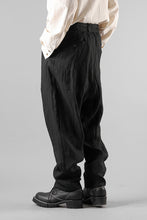 Load image into Gallery viewer, forme d'expression 2 Tucked Sarouel Pants / GBMB (Black)