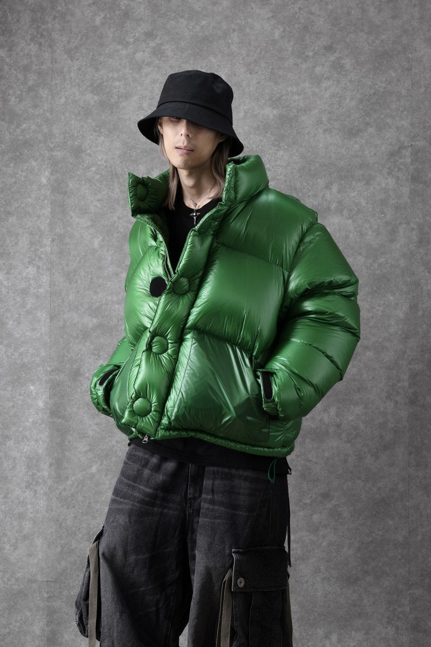 Load image into Gallery viewer, READYMADE DOWN JACKET (GREEN)