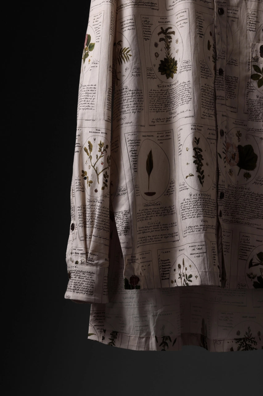 画像をギャラリービューアに読み込む, Aleksandr Manamis SLIT DETAIL WINTER HERBARIUM SHIRT (WINTER)