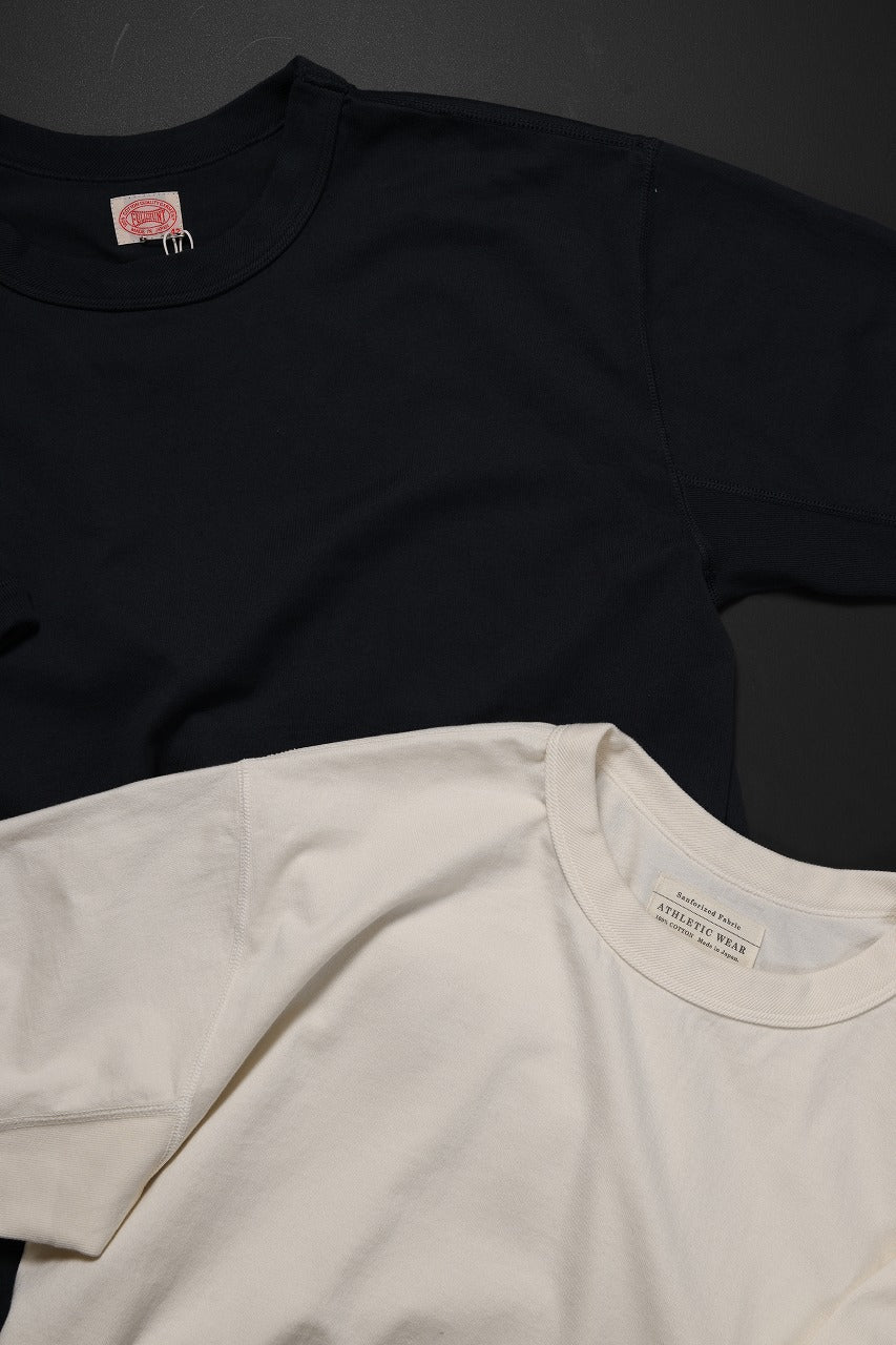 FULLCOUNT FLAT SEAM HEAVY WEIGHT T SHIRT / ORIGINAL 30/2 TIGHT TENSION JERSEY (ECRU)