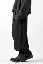 画像をギャラリービューアに読み込む, Y-3 Yohji Yamamoto WOOL FLANNEL WIDE CARGO PANTS (BLACK)