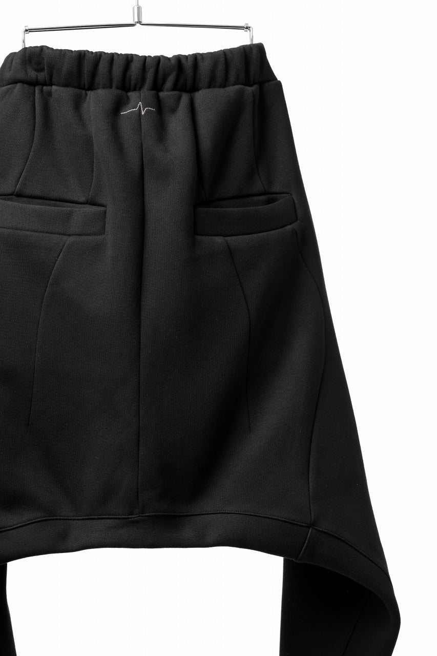 FIRST AID TO THE INJURED -THRAX- EASY SARROUEL PANTS / HEAVYWEIGHT TERRY WARMER (BLACK)