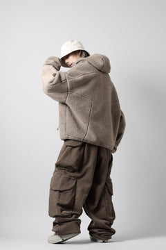 画像をギャラリービューアに読み込む, entire studios HEAVY GOCAR SWEAT PANTS (BRUNETTE)