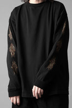 画像をギャラリービューアに読み込む, LASTMAN L/S PRINTED TEE -PIN STRIPE- (BLACK)