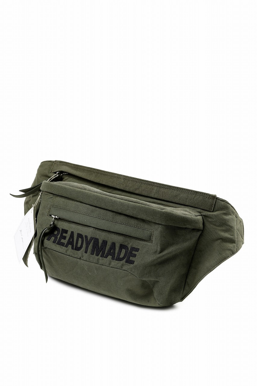 READYMADE BELT BAG - Remade from Vintage Military Tent Fabric