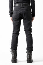 画像をギャラリービューアに読み込む, A.F ARTEFACT RELAXED SKINNY DENIM PANTS (BLACK)