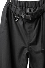 画像をギャラリービューアに読み込む, Y-3 Yohji Yamamoto WOOL FLANNEL WIDE CARGO PANTS (BLACK)