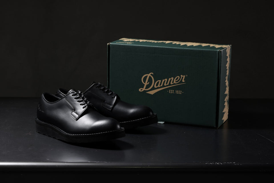 画像をギャラリービューアに読み込む, Y&#39;s × Danner POSTMAN SHOES / FULL GRAIN SMOTH (BLACK)