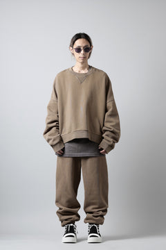 画像をギャラリービューアに読み込む, entire studios BOX CREW SWEAT PULLOVER (CORK)