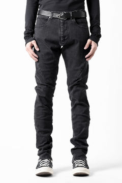 画像をギャラリービューアに読み込む, A.F ARTEFACT RELAXED SKINNY DENIM PANTS (BLACK)