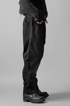 画像をギャラリービューアに読み込む, LASTMAN DENIM MECHANIC PANTS (BLACK)