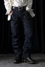 Load image into Gallery viewer, FULLCOUNT 1246W Bush Pants / 13.7oz Zimbabwe Selvedge Denim (INDIGO BLUE / ONE WASHED)