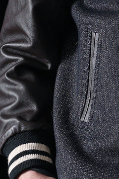 Load image into Gallery viewer, BROWN'S BEACH PHARAOH JACKET (NAVY BLUE×DARK BROWN)