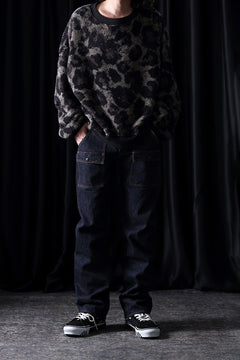 Load image into Gallery viewer, FULLCOUNT 1246W Bush Pants / 13.7oz Zimbabwe Selvedge Denim (INDIGO BLUE / ONE WASHED)