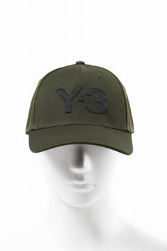 画像をギャラリービューアに読み込む, Y-3 Yohji Yamamoto LOGO CAP (DARK GREEN)