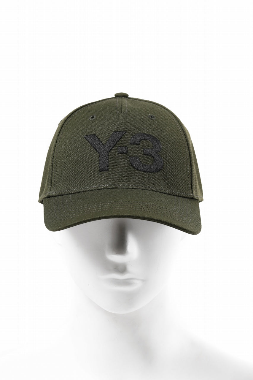 Y-3 Yohji Yamamoto LOGO CAP (DARK GREEN)