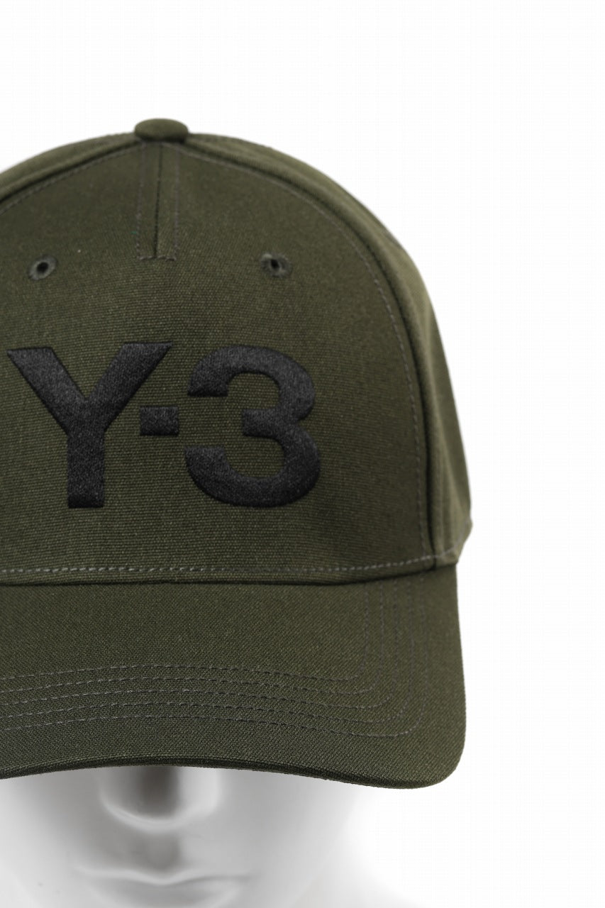 Y-3 Yohji Yamamoto LOGO CAP (DARK GREEN)