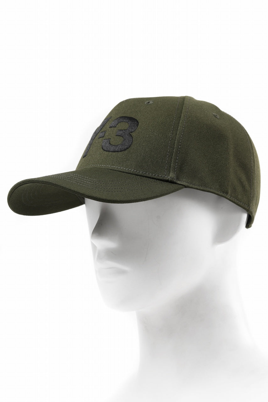 Y-3 Yohji Yamamoto LOGO CAP (DARK GREEN)の商品ページ | ワイスリー 