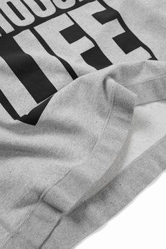 画像をギャラリービューアに読み込む, KATHARINE HAMNETT HALF SLEEVED SWEAT SHIRT / CHOOSE LIFE (T.GREY)