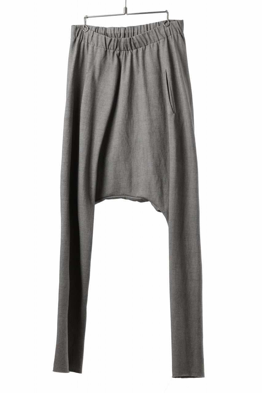 Load image into Gallery viewer, m.a+ elastic waist low crotch 2 pocket pants / P571/MJP1 (CARBON)