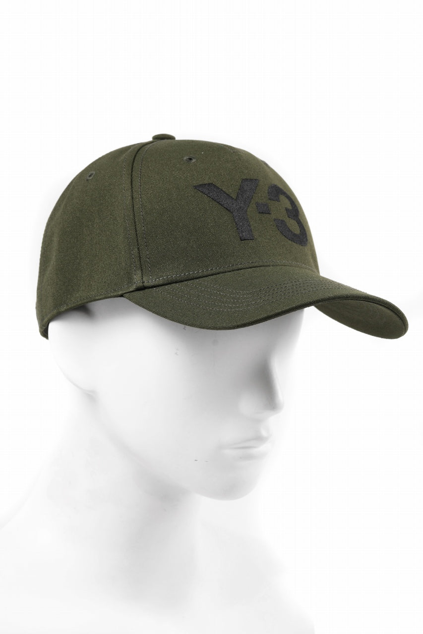 Y-3 Yohji Yamamoto LOGO CAP (DARK GREEN)