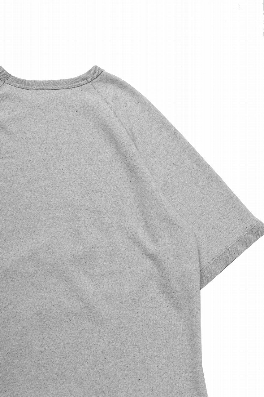 KATHARINE HAMNETT HALF SLEEVED SWEAT SHIRT / CHOOSE LIFE (T.GREY)