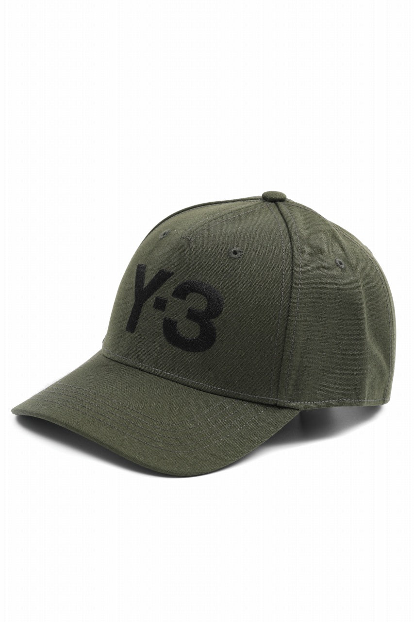 Load image into Gallery viewer, Y-3 Yohji Yamamoto LOGO CAP (DARK GREEN)